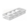 thumbnail image 1 of Organizador Mainstays para Cubiertos Clear 3 Espacios Blanco, 1 of 4