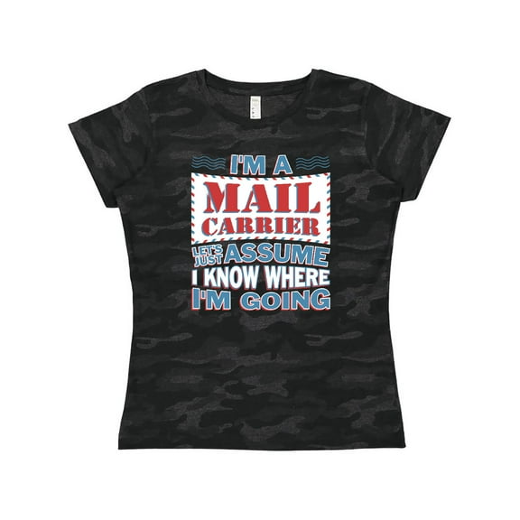 Inktastic Mail Carrier Postal Worker Women's T-Shirt