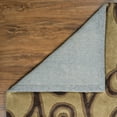thumbnail image 5 of Linon Home Decor Trio Area Rug Collection, Chocolate and Violet, 8' x 10', 5 of 5