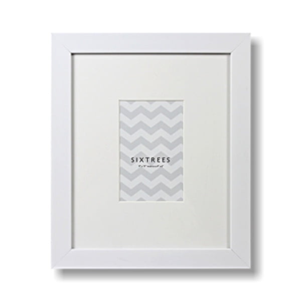 Sixtrees Wall Frame, MattedWhite8x10