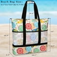 thumbnail image 4 of Bolsa de Playa Impermeable DSIUE con Enfriador para Mujer, Tote Grande, 4 of 8