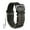 Green, variant on 26mm Black Crazy Horse Leather Strap Black Buckle Leather Watch Band With Double Sides Leather Watch Strap