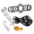 thumbnail image 4 of DYNWAVECA Bike Single Speed Conversion , Chain Tensioners Portable Repairing Easy Installation Speed Converter Single Speed Cassette 17T, 4 of 10