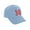 Sky, variant on 3D Vintage Custom Number Low Profile Adjustable Baseball Dad Hat Cap, Sky Red, 26