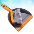 thumbnail image 1 of WRITWAA Household Cleaning Tools Mini Sweeper Bending Handle Orange for Hardto 2-Piece Set, 1 of 8