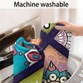 thumbnail image 5 of Multicolor Ethnic Mandala Pattern Bathroom Rugs Mat,Non Slip Microfiber Bathroom Rug,Rubber Backing,Soft Bathroom Mats for Bathroom Floor,Tub and Shower,20x32in(50x80cm), 5 of 5
