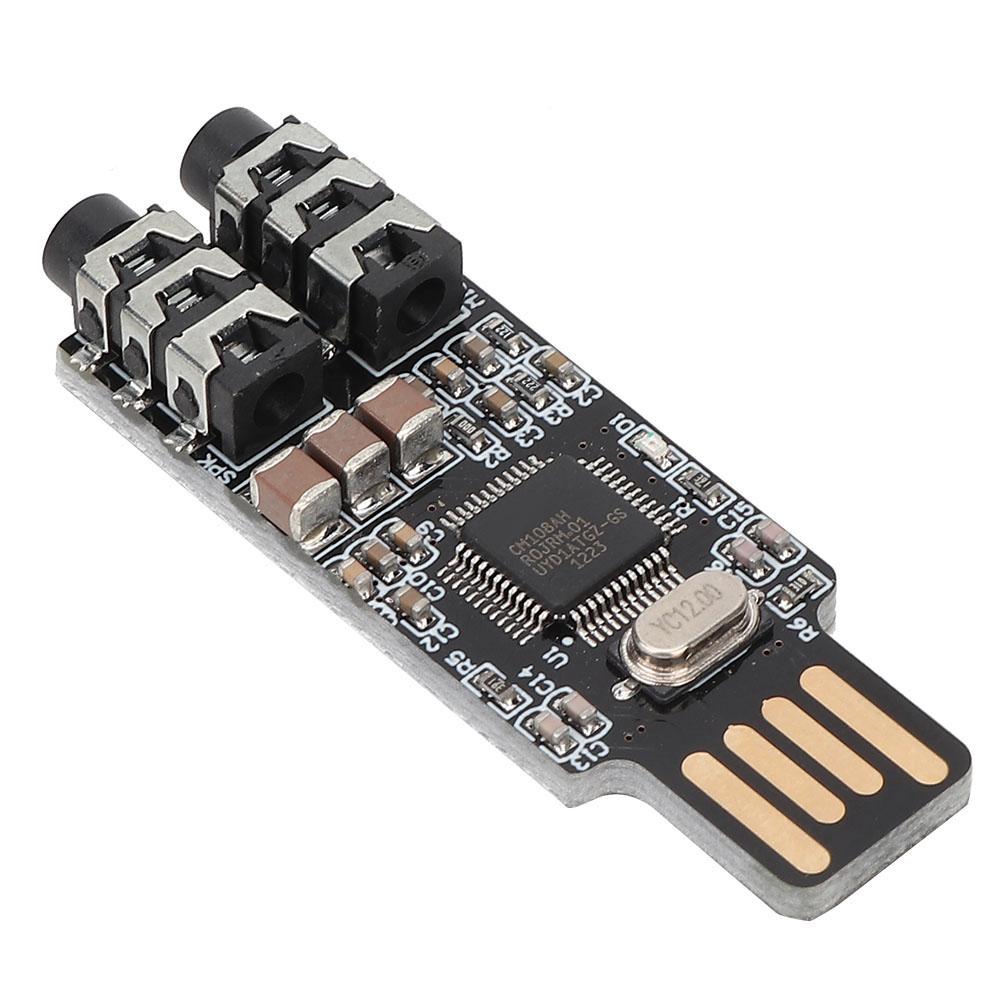 TOPINCN VHM303 DriveFree USB Sound Card Chip Computer External Sound