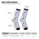 thumbnail image 2 of Fotbe Sailboats And Seagulls Calcetas Largas con Estampado para Hombre y Mujer – Calcetas de Compresión Transpirables y Elásticas, Viajar y Uso Diario Talla 5-11, 2 of 6