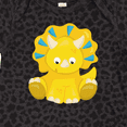 thumbnail image 3 of Inktastic Cute Dinosaur, Baby Dinosaur, Dino, Triceratops Boys or Girls Baby Bodysuit, 3 of 4