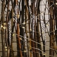 thumbnail image 2 of Yuarrent 12 Uds. De accesorios de carámbano falsos, decoraciones ligeras para árboles de Navidad, adornos navideños de plástico DIY, Kits de decoración para fiestas, 2 of 6