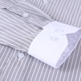 thumbnail image 5 of TANSILING Men's Long Sleeve Casual Striped Button Down Shirt, 5 of 6