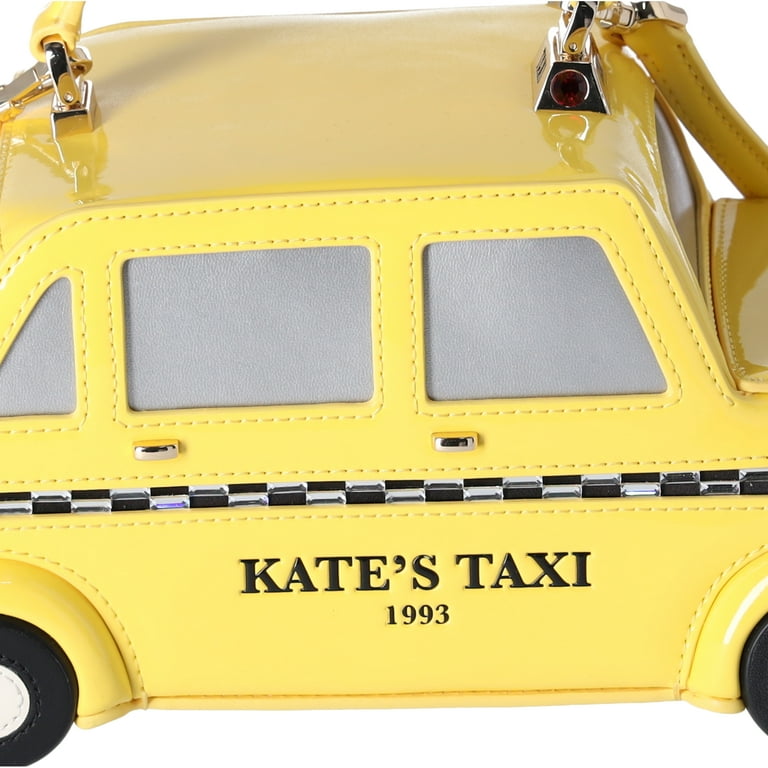 Kate Spade 3D NYC Taxi Yellow Cab Crossbody Bag KI975 Novelty