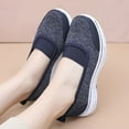 thumbnail image 6 of ibiyuan Orthopedic Sandals for Women Mesh Knitted Women's Walking Shoes Closures Arch Support on Sneakers for Women Soft Hands-Free Mary Jane Shoes Women Go Walk Shoes, 6 of 9
