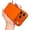 Orange, variant on Matte Slim Fit Camera Len Protect Phone Case for iPhone (White,iPhone 15)