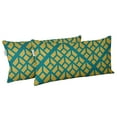 thumbnail image 2 of VargottamIndoor/OutdoorPolyester FabricLumbarPillowCover,All-Weather Waterproof Rectangular Cushion Case for Patio Furniture,12" x 18"Set of 2 -Abstracts-34, 2 of 6