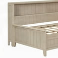 thumbnail image 6 of Twin Size Daybed with Storage - 3 Drawers & Shelves, Antique White Milk Finish, 6 of 19
