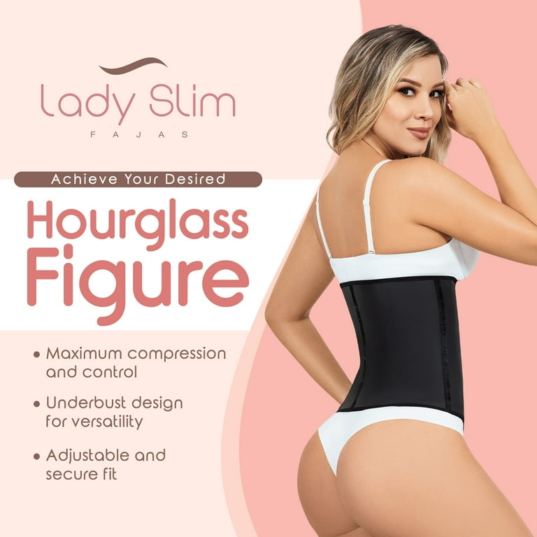 Lady slim fajas colombiana latex waist cincher hotsell