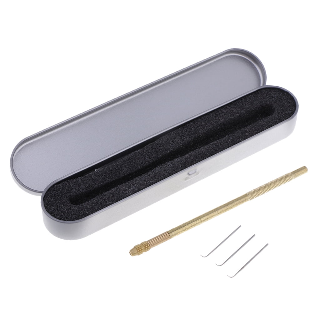 EHJRE Professional Copper Crochet hook set for Beaded Feather picture show, B B