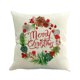 thumbnail image 3 of Funda de Cojín 45 x 45 cm, Juego de 4 Feliz Navidad Decorativo Lino Sofá Decoración del Hogar Funda de Almohada de Lino Decoración Hogar Sala de Estar Dormitorio para Sofá, 3 of 5
