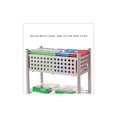 thumbnail image 4 of Vertiflex Open Top Rolling File Cart 4 Casters - Steel - x 28.3" Width x 13.8" Depth x 28.3" Height - Gray - 1 Each, 4 of 6