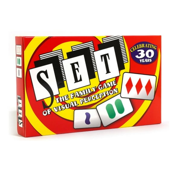 SET Card Games - Collectors Tin, Matching Game, Learning Games, Fun Family Games, Game Night, Travel Games, Memory Game, Learning Game, Multi-Player Card Game of Visual Perception, Ages 6+