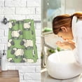 thumbnail image 7 of Cartoon Sheep Bath Towel 100% Cotton Soft Thick High Absorbency Hand Face Towel Single Pack 16x28in, 7 of 7