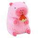 thumbnail image 4 of Carpincho de peluche de juguete, bonito animal de peluche de , decoración para habitación de niños, muñeco de de felpa suave y cómodo Fresa 30cm, 4 of 8