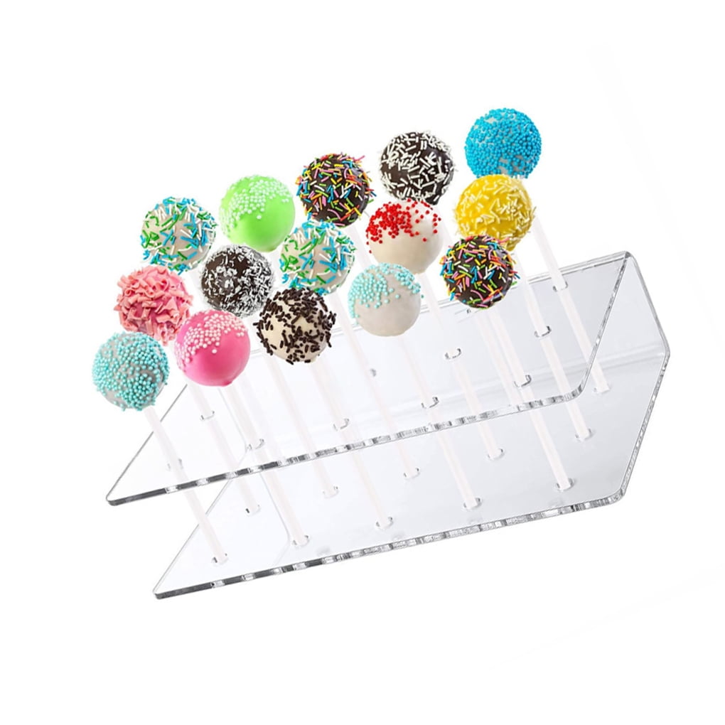 Justhard Acrylic Lollipop Stand Protective Lollipop Holder Simple