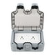 thumbnail image 1 of Toma de Corriente Impermeable ANGGREK Para Exteriores 110V 2 Enchufes, 1 of 7