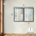 thumbnail image 4 of Neutral Modern Min Abstract 2 Panel Set Shadowbox Print Minimalist Wall Decor by Art Remedy, Black Frame, 30 x 45, 4 of 4