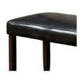 thumbnail image 2 of Brent Transitional Bench, Espresso & Dark Cherry, 2 of 5