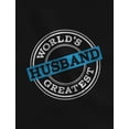thumbnail image 2 of Husband & Wife Couples Gift Wedding, Anniversary, Newlywed Matching T-Shirts Husband Black Large / Wife Black Small, 2 of 5