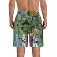 thumbnail image 3 of Ghostbusters Men's Beach Shorts Swim Trunks Casual Quick Dry Board Shorts Swimwear with Mesh Lined and Pockets, 3 of 8