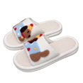 thumbnail image 4 of KANG Colorful Thick Soled Linen Slippers For Indoor Non Slip Slippers, 4 of 9