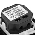 thumbnail image 2 of Hour Meter Marine Boat Motorcycle Snowmobile Generator Tractor Lawn Mower HM‑1R 100V‑250V, 2 of 4