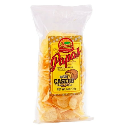 La Molienda Homemade-Style Salty Potato Chips, Mexican Snack, 6 oz