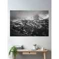 thumbnail image 2 of Lonely Tree With Stunning View On Mountains Poster Wall Art, Modern Wall Decor, 24x36 UNFRAMED, 2 of 3