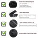 thumbnail image 3 of Fundas para muebles de patio, fundas para muebles de exterior, fundas impermeables para mesas redondas, fundas resistentes de lona resistente, 180 x 90 cm, 3 of 5