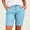 Blue plus size bermuda shorts a1, variant on Women Plus Size Mid Rise Bermuda Pants with Pockets Casual Straight Fit Shorts Regular Loose Summer Walking Shorts for Women Beach Hiking Lounge Work Trousers, White L