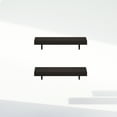 thumbnail image 3 of Furinno Tanna 22-Inch Wall Mounted Bathroom Floating Display Shelves, Tobacco Oak, Set of 2, 3 of 4