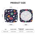 thumbnail image 5 of Goofa Rocket Satellite Printed Couch Cushion Covers,Soft and Durable Throw Pillow Case , Floral Sofa Magic Sofa Stretch Cushion Couch Covers Washable, 5 of 9