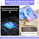 thumbnail image 4 of KERHAND Auriculares Bluetooth con cancelación de ruido para niños,Auriculares plegables para gatos con oreja con luz LED,Auriculares con orejas de gato para niños pequeños con micrófono/tarjeta TF,Aur, 4 of 5