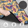 thumbnail image 3 of Disketp Butterfly 3 for Crystal Velvet Car Mats Four-Piece Set,All-Season Automotive Protection, Vehicles, Cars, Trucks, and SUVs,Anti-Slip Design, 3 of 7