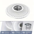 thumbnail image 5 of Umbrella Sink Strainer Basket 4.5in Outer Diameter Stainless Steel Fine Mesh Drain Filter Catcher for Kitchen Washing Basin Sewer Tub, 5 of 7