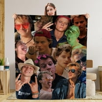 Throw Blanket JJ Maybank Blanket Lightweight Air Conditioning Flannel Blanket for Bed Sofa Home Decor Rodrigo Lightweight Blanket 50"x 40"