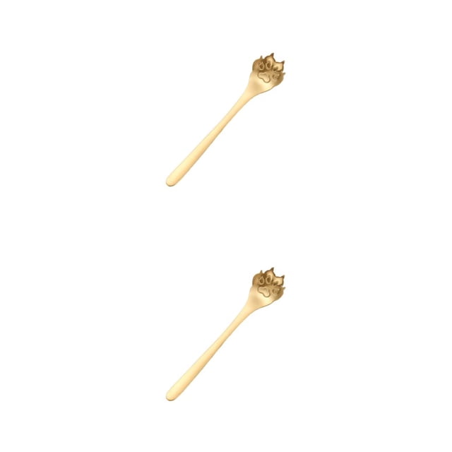 Advancent Cuchara exquisita del acero inoxidable de los accesorios esenciales del té para beber té Type9 NO9