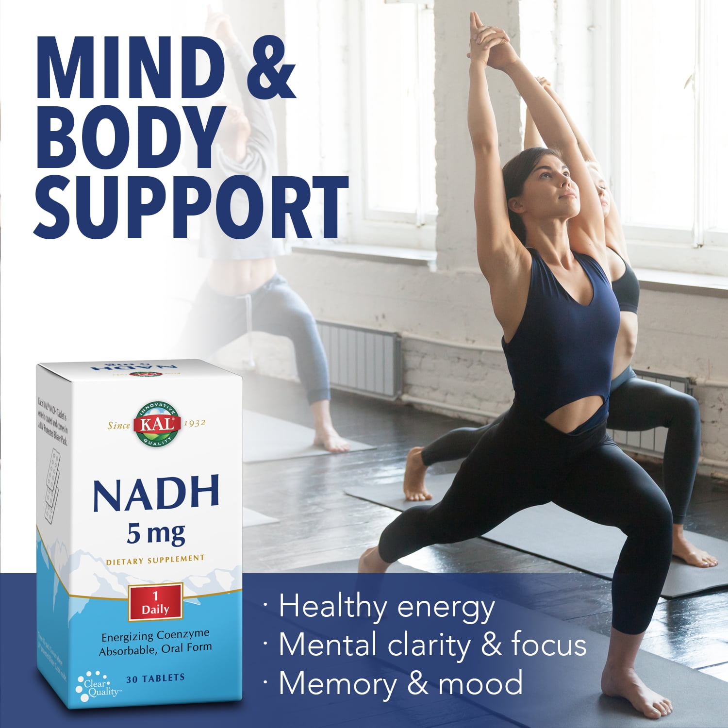 KAL NADH 5mg | 30ct