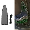 thumbnail image 6 of harayaa Hanging Lounge Chair Replacement Fabric Patio with 12M Cord for Swing Chairs Deep Gray, 6 of 9
