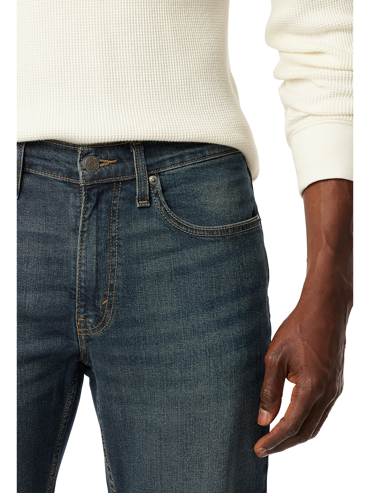 Levi Strauss Signature Men's Straight Fit Jeans photo 4