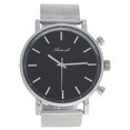 thumbnail image 1 of AG6182-06 Silver Stainless Steel Mesh Bracelet Watch, 1 of 2